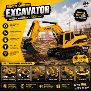 Excavator Adventure for Kids 6+