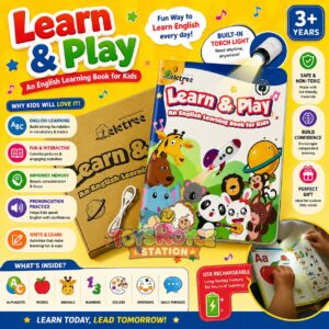 Happy Kids Learn and Play English Book