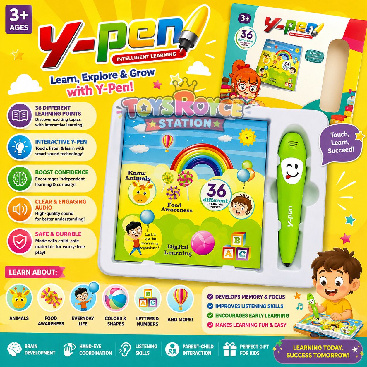 Y-Pen Fun Learning for Kids